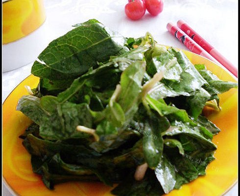 炝拌苦菜