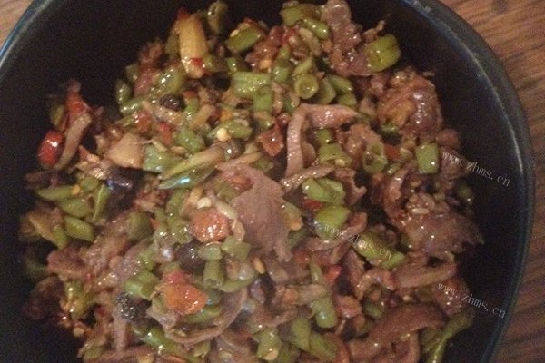 家常孜然酸辣鸡胗