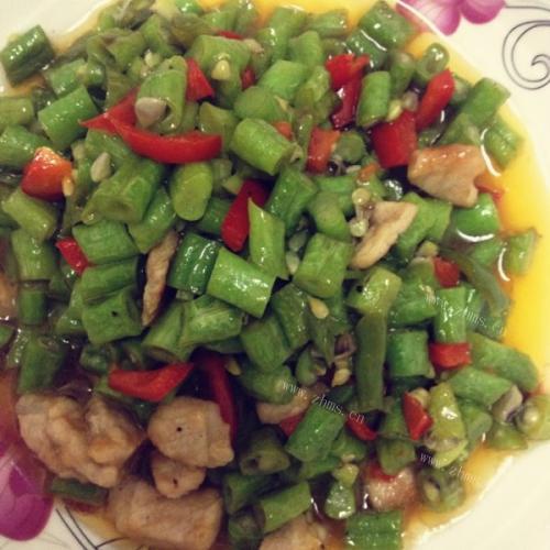 「家有大厨」豆角炒肉