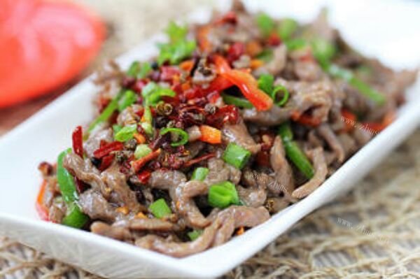 家常花椒牛肉