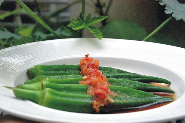 自制冰镇秋葵