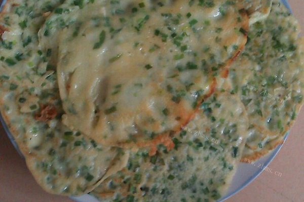 韭菜鸡蛋饼