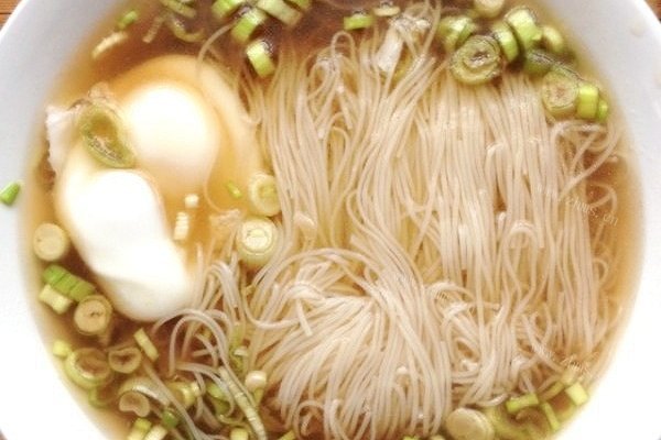葱花鸡蛋挂面