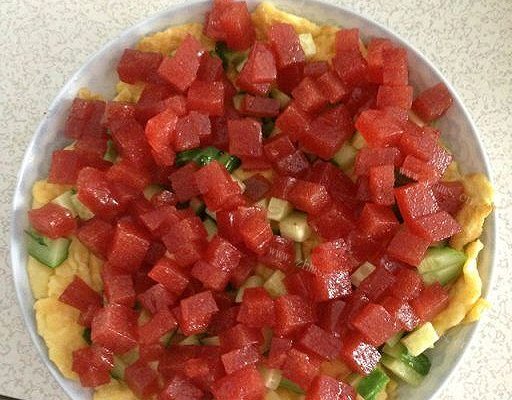自制山楂糕鸡蛋饼