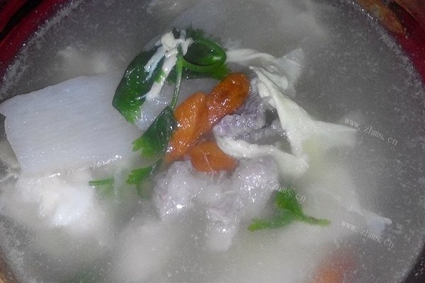 家常版清甜淮山汤