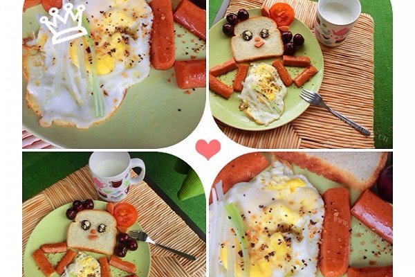 DIY创意营养早餐