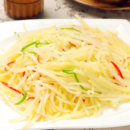 外婆做的酸辣土豆丝