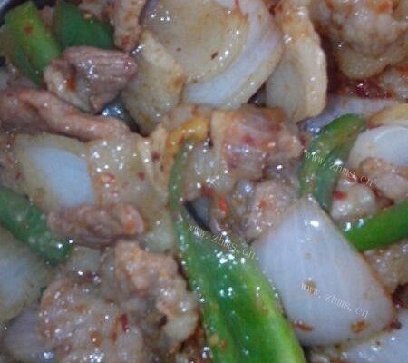 美味的川味五花肉