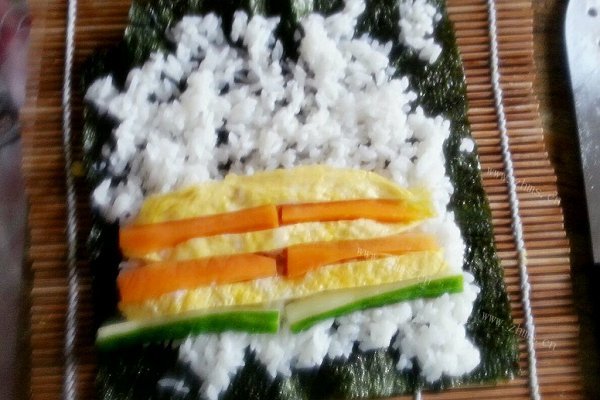 美味的紫菜包饭