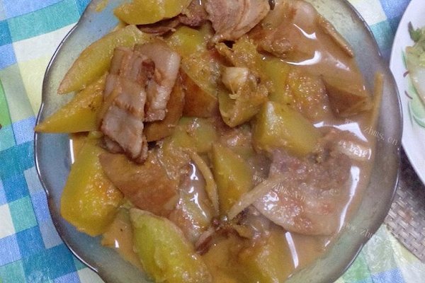 五花肉炖南瓜