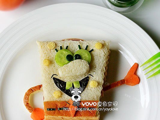 黑巧鸡肉三文治