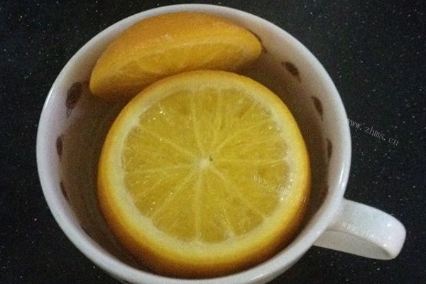 盐蒸橙子