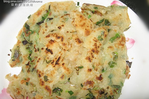家常葱香手抓饼