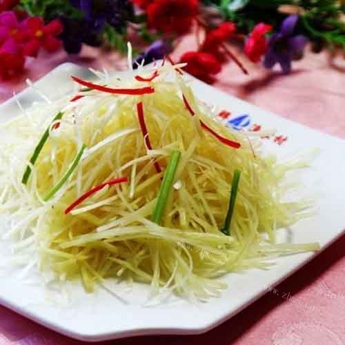 DIY美食-青椒土豆丝