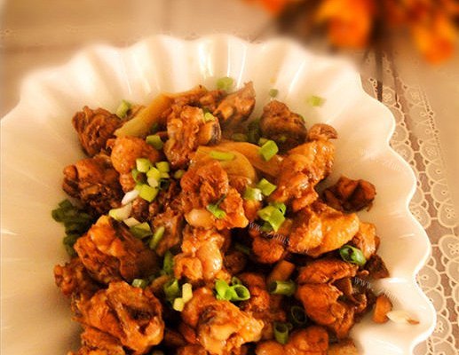 家常红烧鸡块