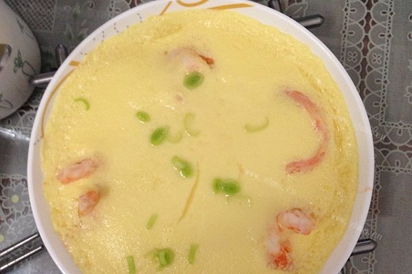 虾仁鸡蛋羹
