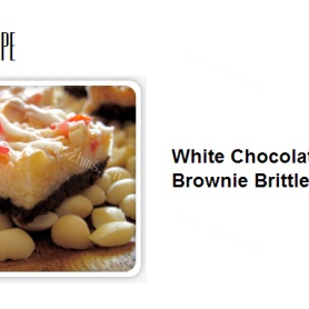 白巧布朗尼脆饼