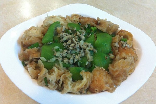 水瓜海蚬肉烩油条
