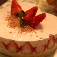 酸奶草莓慕斯蛋糕（完美配方）