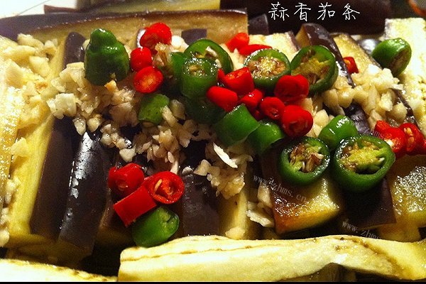 蒜香茄条