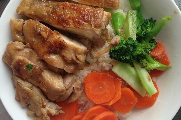 照烧鸡腿饭