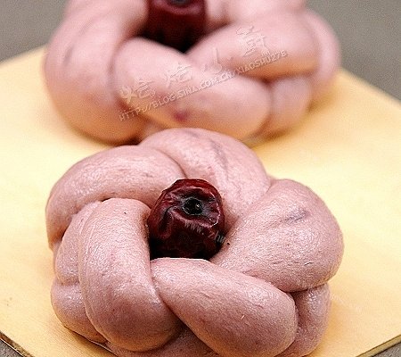 紫薯红枣卷