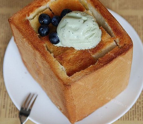 蜂蜜厚多士 当冰淇淋爱上热吐司