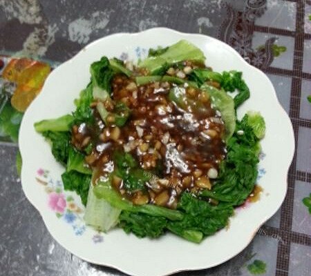 家常蚝油生菜