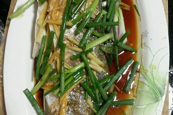 微波炉清蒸鱼