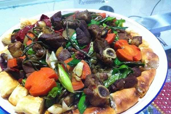焖羊肉（馕包肉）