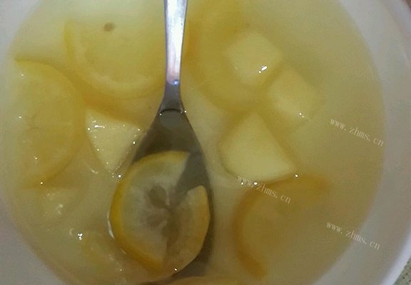 自制冰糖柠檬苹果