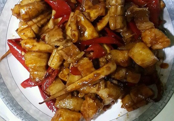 孜然酱爆鱿鱼