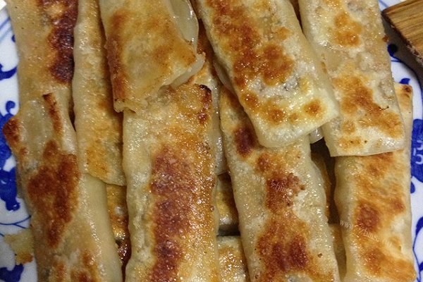 鲜肉锅贴