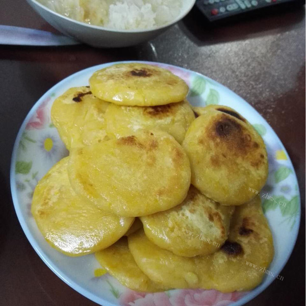 诱人的南瓜饼