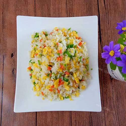 自己做的蛋炒饭