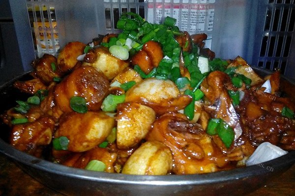 家常莳菇焖鸡