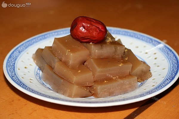 桂花飘香红枣糕