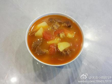 番茄土豆牛腩汤