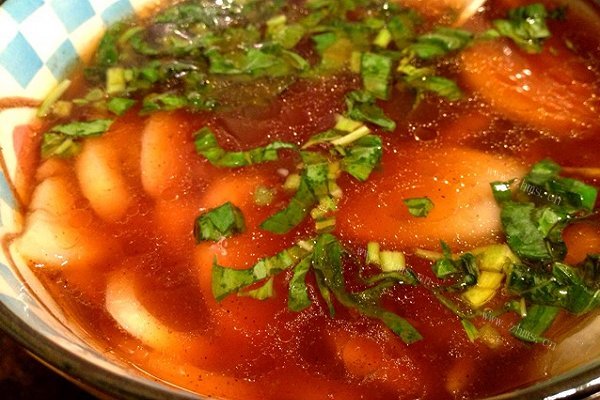 年糕汤「微波版」