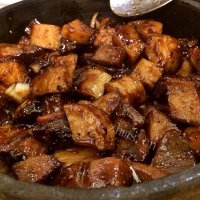 石锅牛舌烩杏鲍菇-处理牛舌详细教程