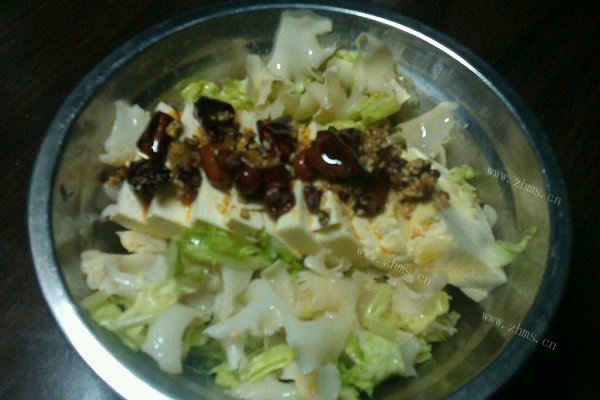 荷仙菇小拌菜