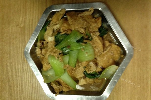 青菜烧豆腐