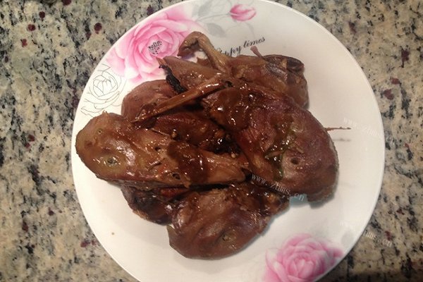 超简单的香卤鸭头