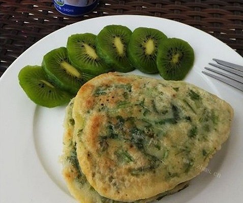 自制香菜煎饼