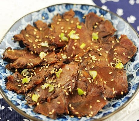 健康的桂花果香牛肉