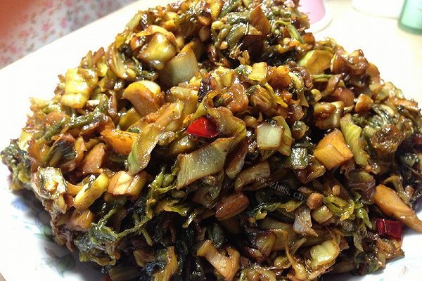 家庭版腌芥菜