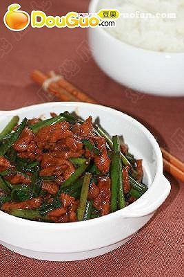 韭苔肉丝