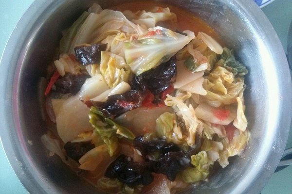 洋白菜土豆西红柿