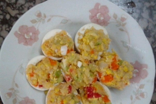 家常版土豆沙拉鸡蛋杯