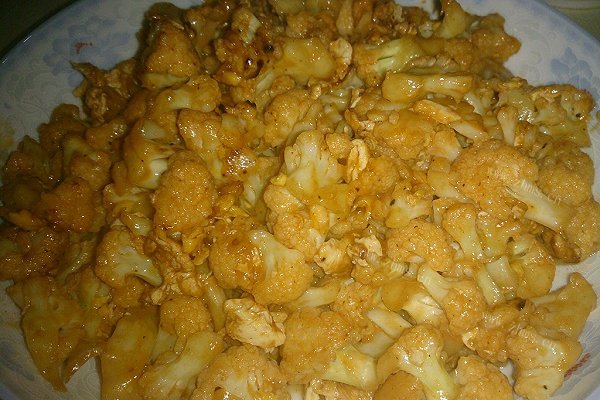 菜花炒鸡蛋